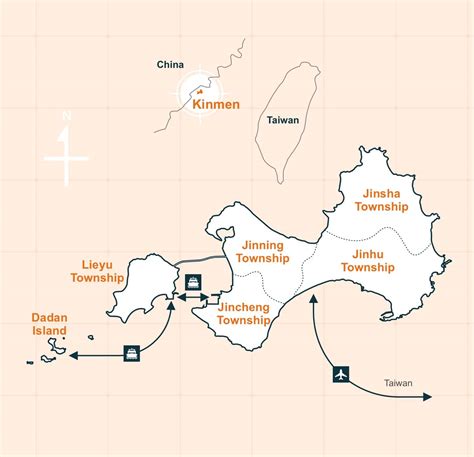 金門衛星地圖|(Kinmen Satellite Image Map)